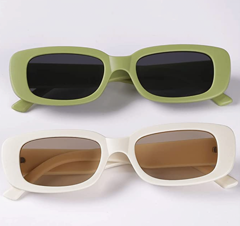 Tskestvy 4 Pieces Retro Sunglasses